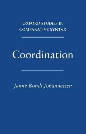 Coordination de Janne Bondi Johannessen