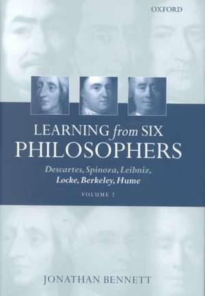 Learning from Six Philosophers: Volume 2 de Jonathan Bennett