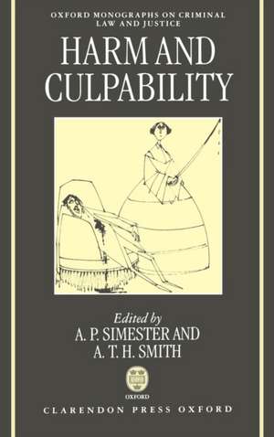 Harm and Culpability de A. P. Simester