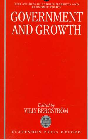 Government and Growth de Villy Bergström