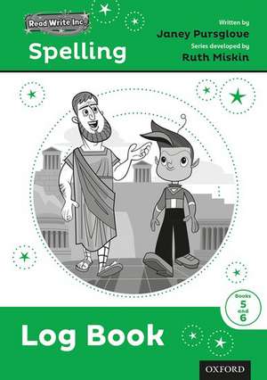 Read Write Inc. Spelling: Read Write Inc. Spelling: Log Book 5-6 (Pack of 30) de Ruth Miskin