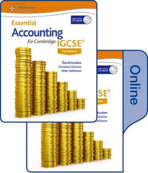 Essential Accounting for Cambridge IGCSE (2nd Edition): Print and Online Student Book Pack de David Austen