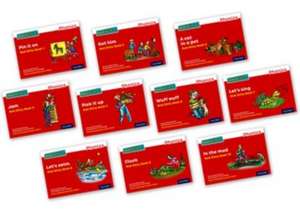 Read Write Inc. Phonics: Red Ditty books (Mixed Pack of 10) de Gill Munton