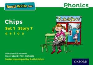 Read Write Inc. Phonics: 7 Chips (Green Set 1 Storybook) de Gill Munton