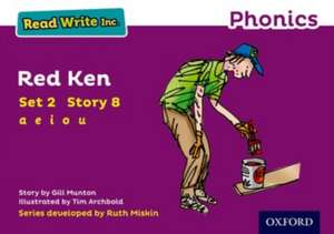 Read Write Inc. Phonics: Red Ken (Purple Set 2 Storybook 8) de Gill Munton