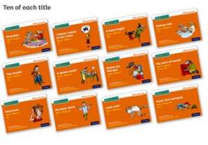 Read Write Inc. Phonics: Orange Set 4 Core Storybooks (Pack of 120) de Gill Munton