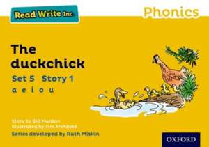 Read Write Inc. Phonics: The Duckchick (Yellow Set 5 Storybook 1) de Gill Munton