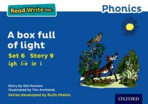 Read Write Inc. Phonics: A Box Full of Light (Blue Set 6 Storybook 9) de Gill Munton