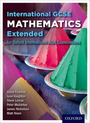 OxfordAQA International GCSE Mathematics Extension (9260): Student Book de June Haighton