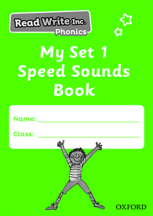 Read Write Inc. Phonics: My Set 1 Speed Sounds Book (Pack of 5) de Ruth Miskin