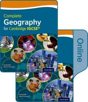 Complete Geography for Cambridge IGCSE: Print & Online Student Book Pack de David Kelly