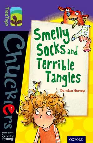 Oxford Reading Tree TreeTops Chucklers: Level 11: Smelly Socks and Terrible Tangles de Damian Harvey