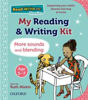 Read Write Inc.: My Reading and Writing Kit: More sounds and blending de Ruth Miskin