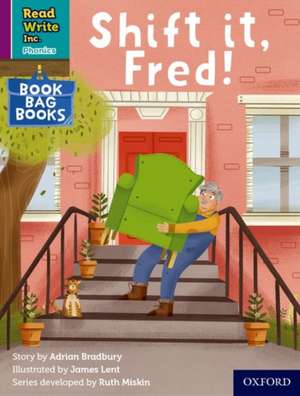 Read Write Inc. Phonics: Shift it, Fred! (Purple Set 2 Book Bag Book 8) de Ruth Miskin