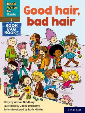 Read Write Inc. Phonics: Good hair, bad hair (Orange Set 4 Book Bag Book 9) de Ruth Miskin