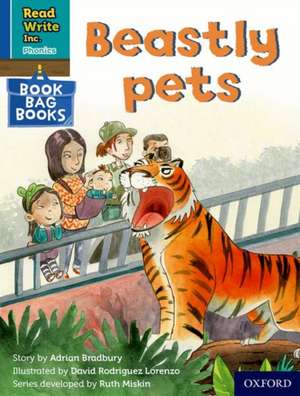 Read Write Inc. Phonics: Beastly pets (Blue Set 6 Book Bag Book 8) de Ruth Miskin