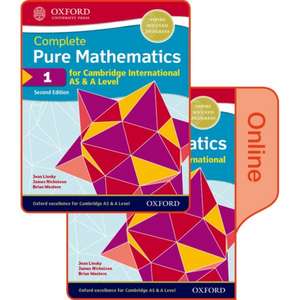 Pure Mathematics 2 & 3 for Cambridge International AS & A Level: Print & Online Student Book Pack de Jean Linsky