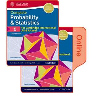 Probability & Statistics 1 for Cambridge International AS & A Level: Print & Online Student Book Pack de James Nicholson