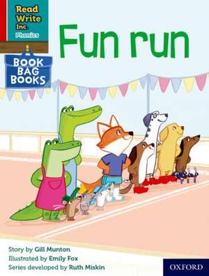 Read Write Inc. Phonics: Fun run (Red Ditty Book Bag Book 5) de Ruth Miskin