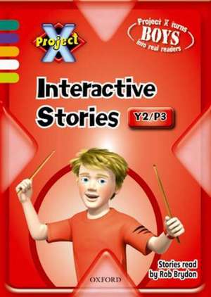 Project X: Year 2/P3: Interactive Stories CD-ROM Single User de Jan Burchett