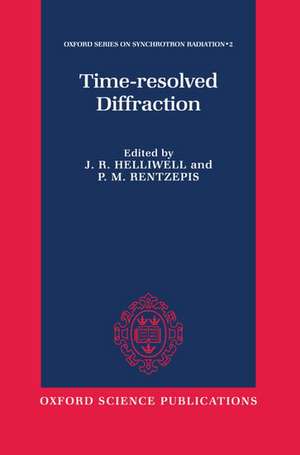 Time-resolved Diffraction de J. R Helliwell