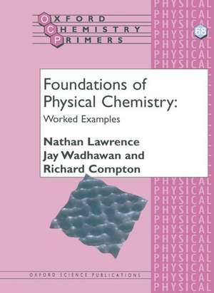 Foundations of Physical Chemistry: Worked Examples de Nathan Lawrence