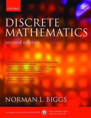 Discrete Mathematics de Norman L. Biggs