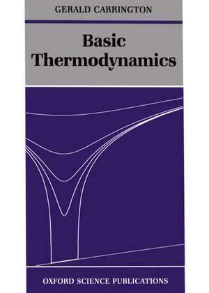 Basic Thermodynamics de Gerald Carrington