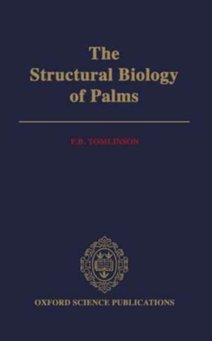 The Structural Biology of Palms de P. B. Tomlinson