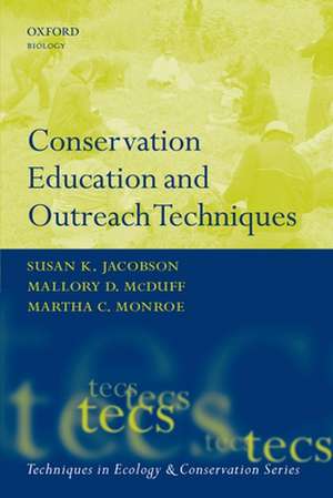 Conservation Education and Outreach Techniques de Susan K. Jacobson