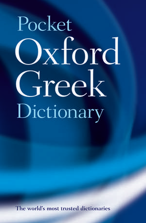 The Pocket Oxford Greek Dictionary de J.T. Pring