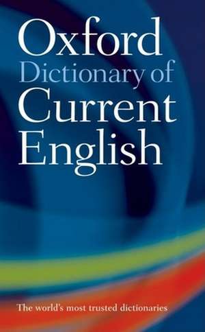 Oxford Dictionary of Current English de Oxford University Press