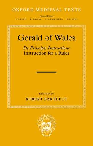 Gerald of Wales: De Principis Instructione de Robert Bartlett