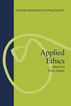 Applied Ethics de Peter Singer