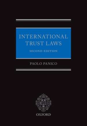 International Trust Laws de Paolo Panico