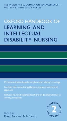 Oxford Handbook of Learning and Intellectual Disability Nursing de Owen Barr