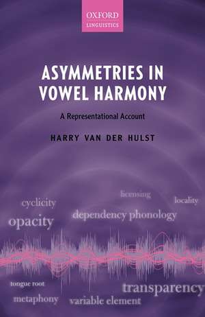 Asymmetries in Vowel Harmony: A Representational Account de Harry van der Hulst