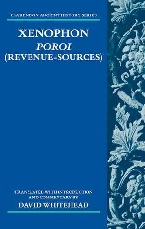 Xenophon: Poroi (Revenue-Sources) de David Whitehead