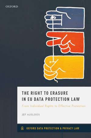 The Right to Erasure in EU Data Protection Law de Jef Ausloos