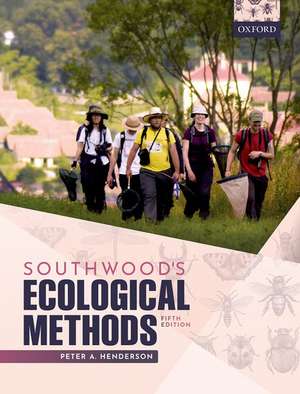 Southwood's Ecological Methods de Peter A. Henderson