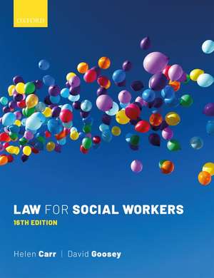 Law for Social Workers de Helen Carr