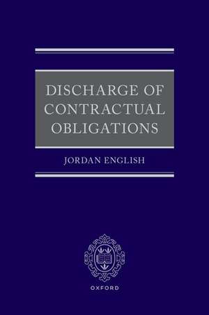 Discharge of Contractual Obligations de Jordan English