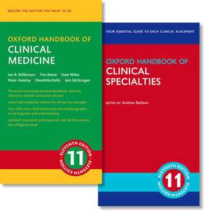 Oxford Handbook of Clinical Medicine and Oxford Handbook of Clinical Specialties de Ian Wilkinson