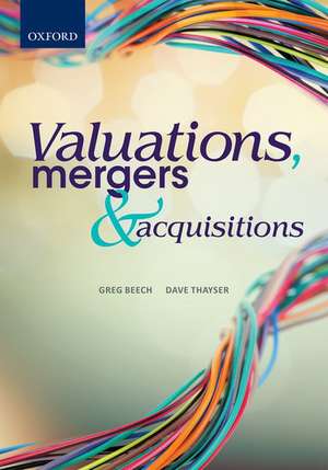 Valuations, Mergers and Acquisitions de Greg Beech