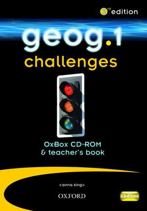 geog.1: geog.1 challenges OxBox CD-ROM & teacher's book de RoseMarie Gallagher