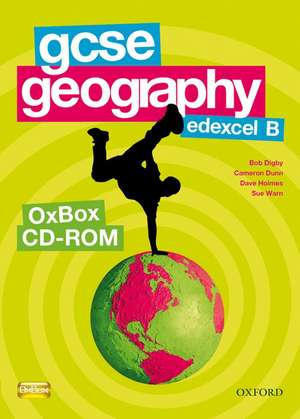 GCSE Geography Edexcel B Assessment, Resources, and Planning OxBox CD-ROM de Bob Digby