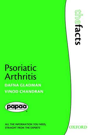 Psoriatic Arthritis de Dafna D. Gladman