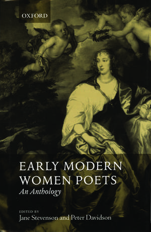 Early Modern Women Poets: An Anthology de Jane Stevenson