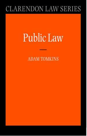 Public Law de Adam Tomkins