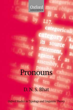 Pronouns de Darbhe Narayana Shankara Bhat